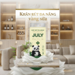 Khăn Rút Đa Năng Vàng Sữa