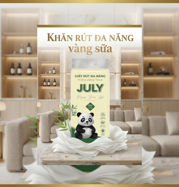Khăn Rút Đa Năng Vàng Sữa