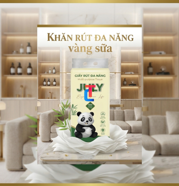 Khăn Rút Đa Năng Vàng Sữa